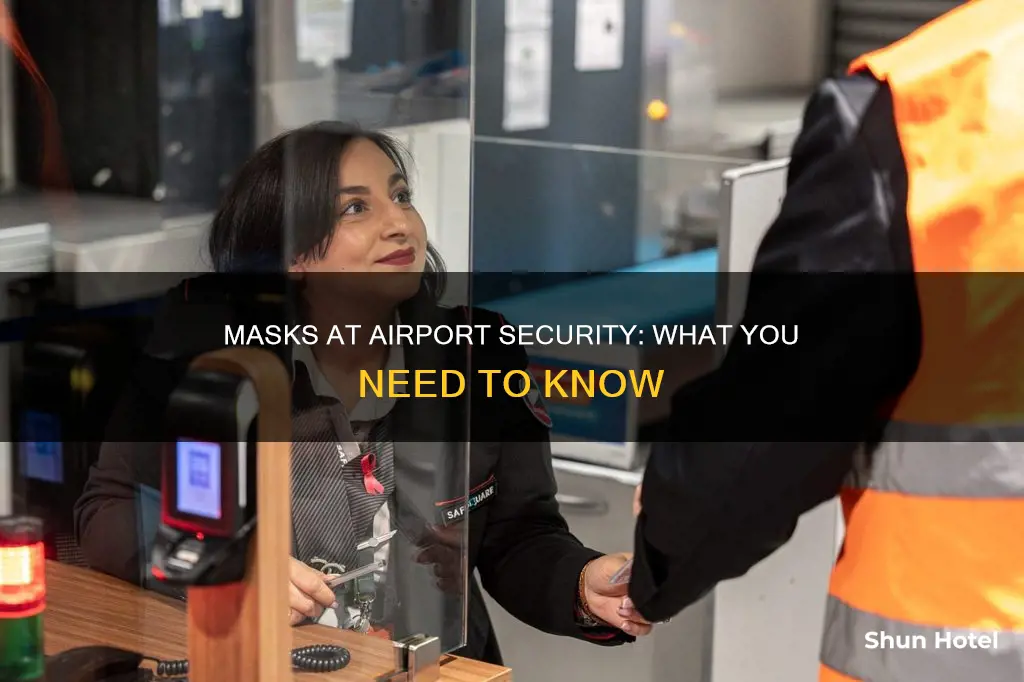 can i wear a mask through airport security