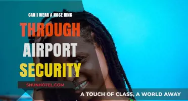 Air Travel and Nose Piercings: Security and Style
