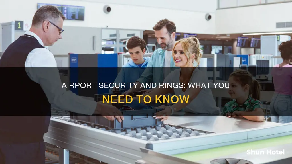 can i wear a ring through airport security