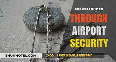 Airport Security and Body Piercings: Can I Wear a Safety Pin?