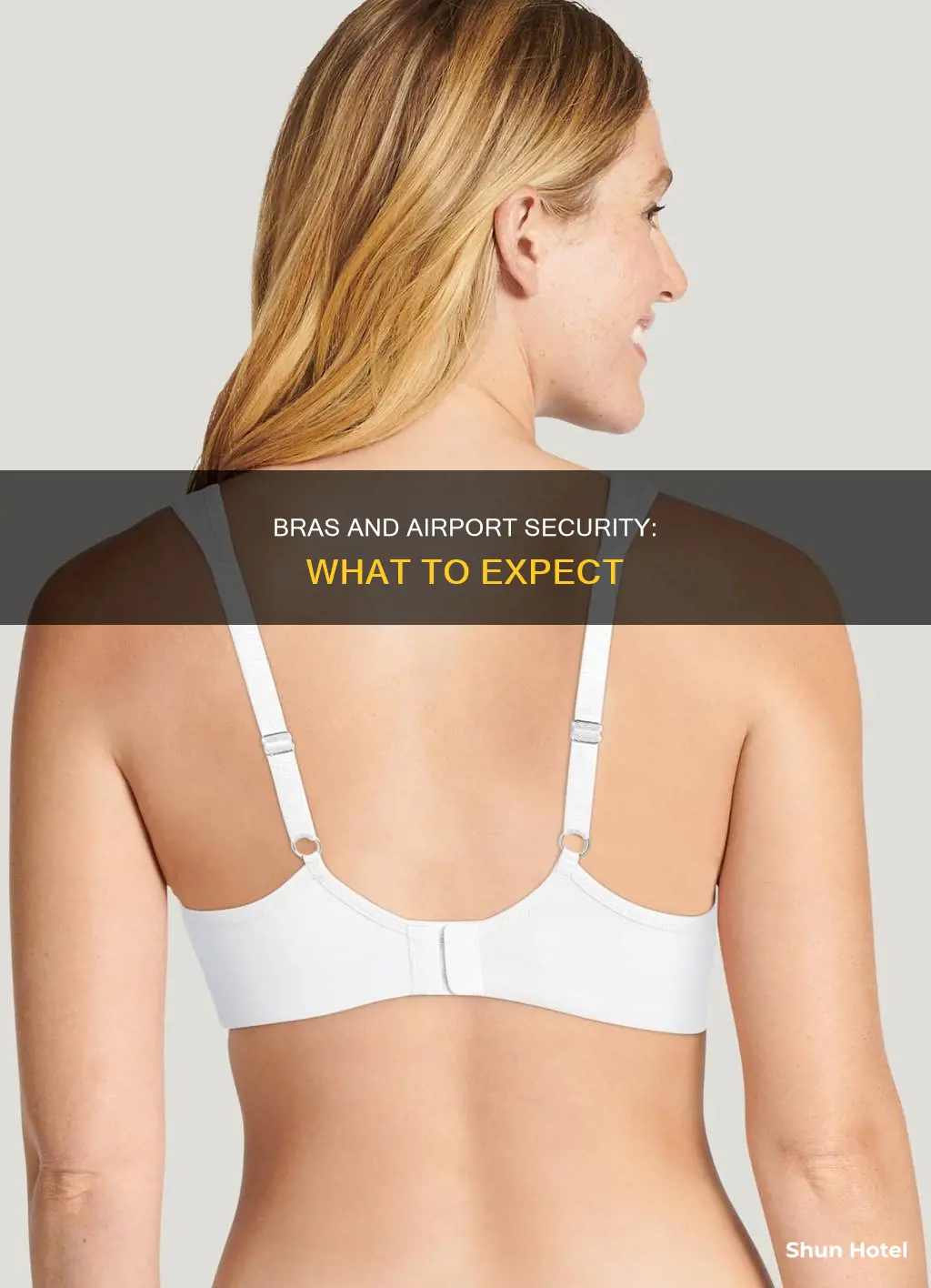 can i wear a wire bra through airport security
