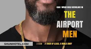 Airport Style: Gold Necklaces for Men