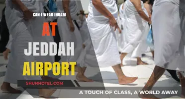Jeddah Airport: Wearing Ihram Before Arrival
