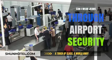 Jeans at Airport Security: What's Allowed?