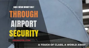 Airport Security: Can I Wear My Money Belt?