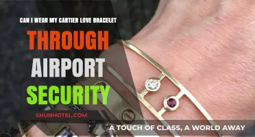 Airport Security and Your Cartier Love Bracelet: What's the Verdict?