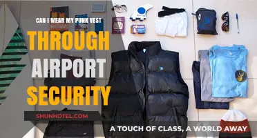 Punk Vest: Airport Security Clearance?
