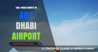 Shorts at Abu Dhabi Airport: What's Acceptable?