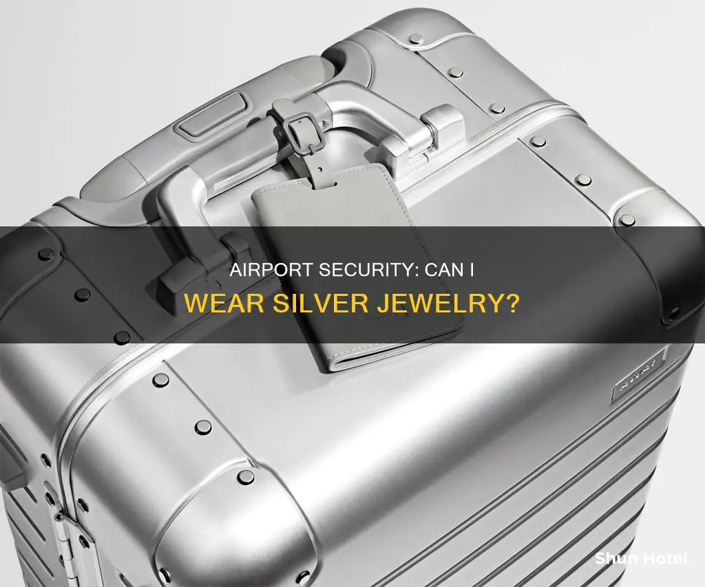 can i wear silver through airport security