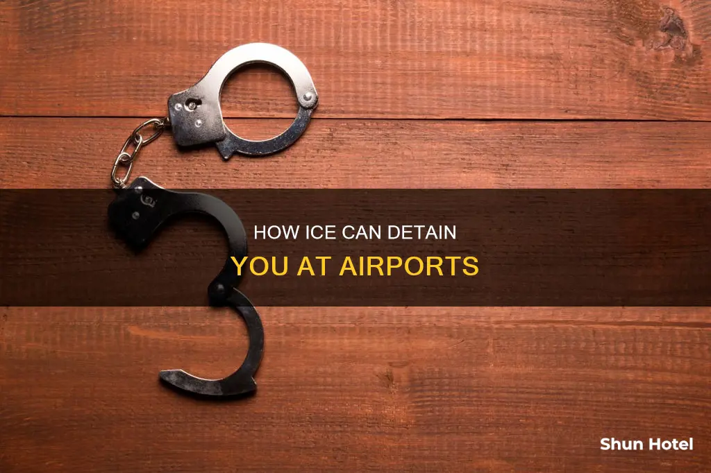 can ice detain you at the airport
