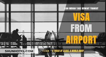 Indian Transit Visa for Kuwait: Airport Application?