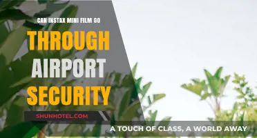 Instax Mini Film: Airport Security Clearance?