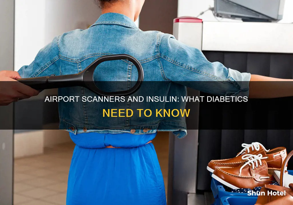 can insulin be scanned at the airport