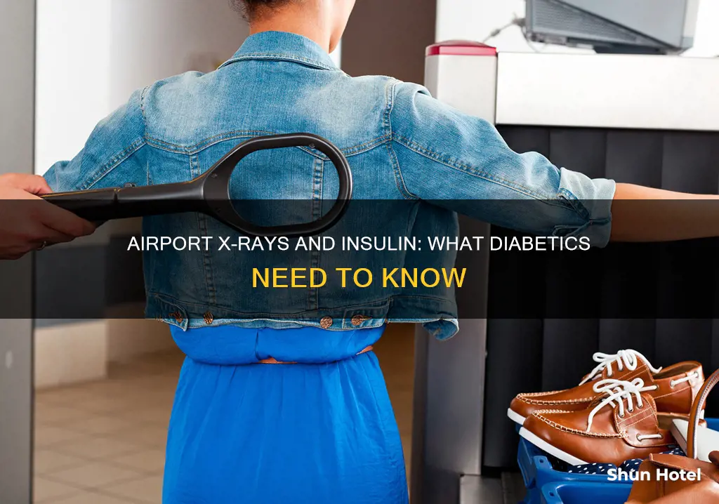 can insulin go through airport x ray