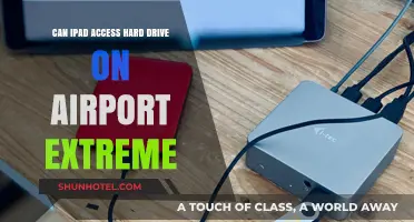 Accessing Airport Extreme Hard Drive with iPad