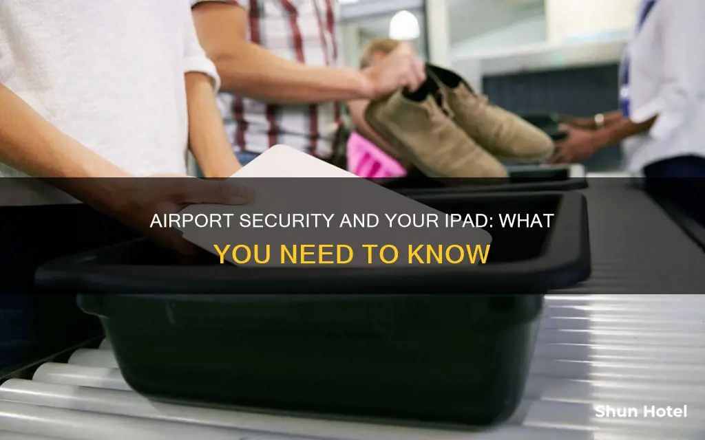 can ipad go through airport scanner