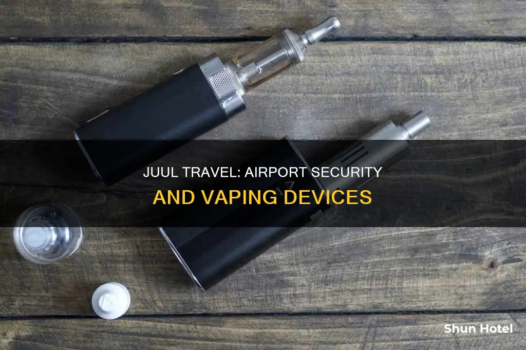 can juuls pass through airport security
