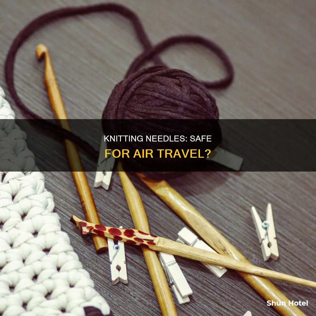 can knitting needles go through airport security