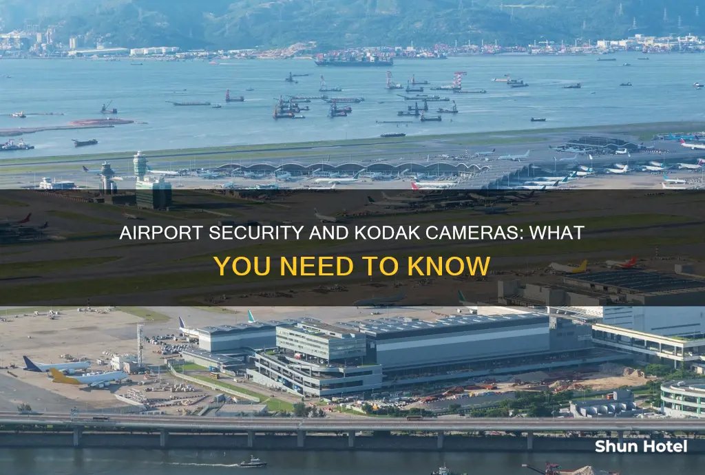 can kodak disposable cameras go through airport security
