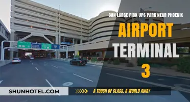 Large Pickups: Parking at Phoenix Airport Terminal 3