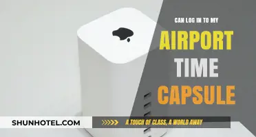 Airport Time Capsule: Can't Log In, Now What?