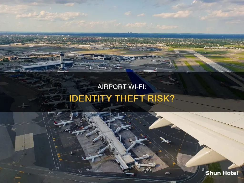 can loggong in on airport wifi compromose identity