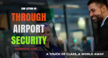 Lotions and Airport Security: What You Need to Know