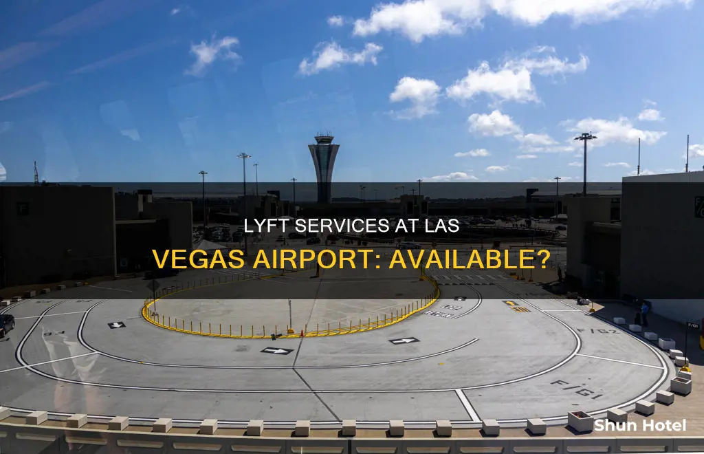 can lyft be used at las airport
