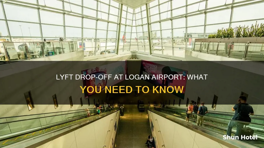 can lyft drop off at logan airport