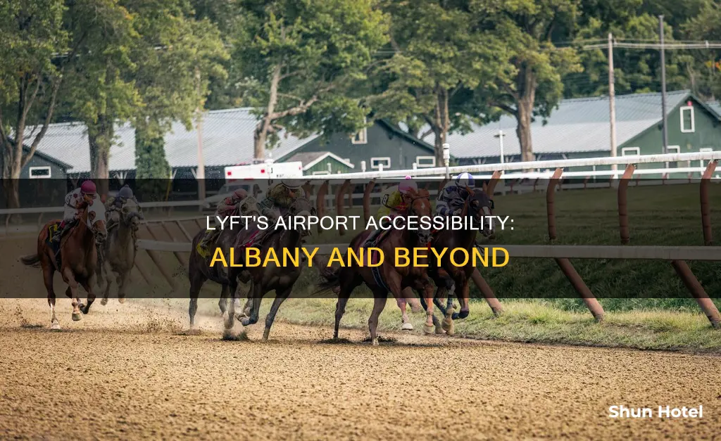 can lyft go to albany airport