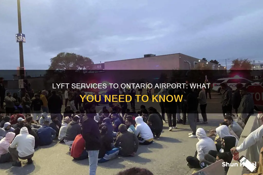 can lyft go to ontario airport