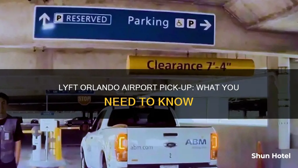can lyft pick up at orlando airport