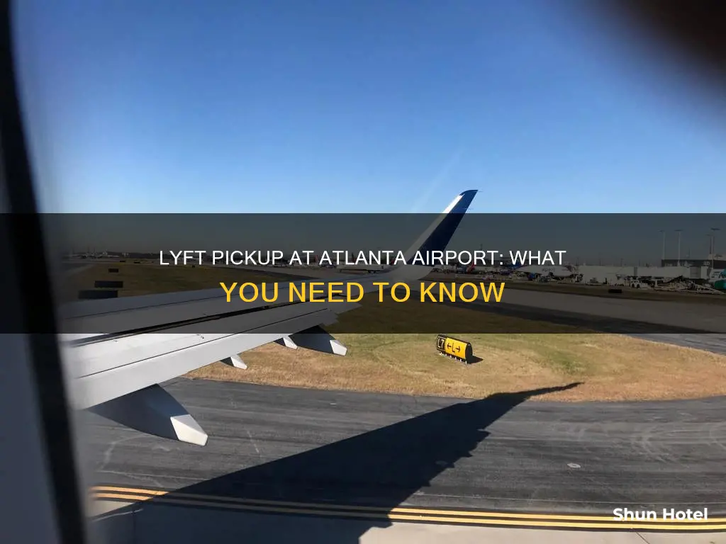 can lyft pickup at atlanta airport