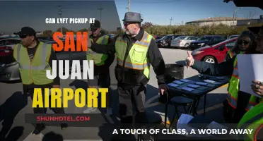 Lyft Pickup Availability at San Juan Airport