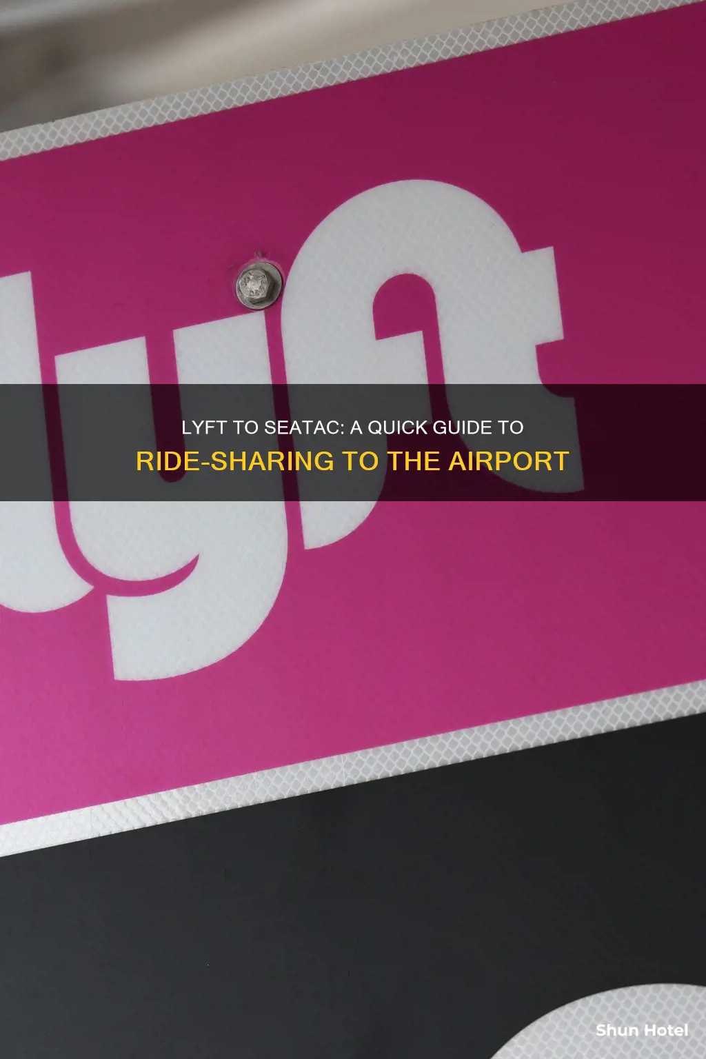 can lyft take me to the seatac airport