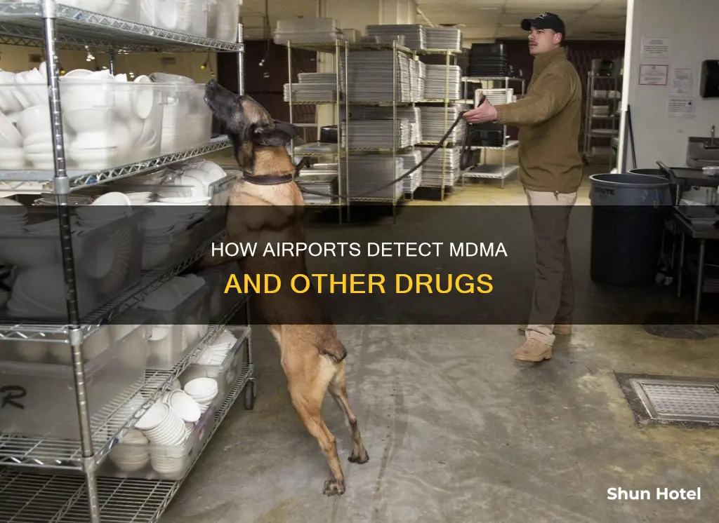 can mdma be detected at airport