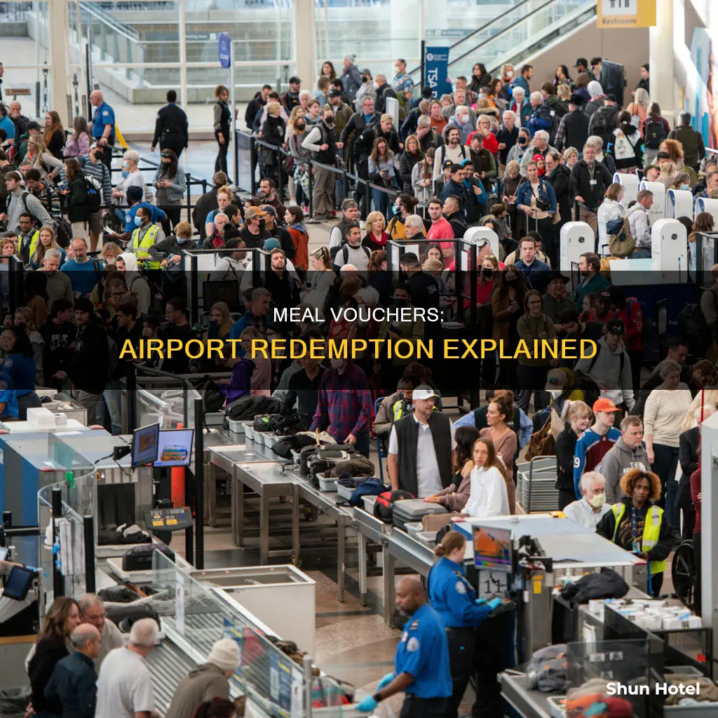 can meal vouchers be used at an airport