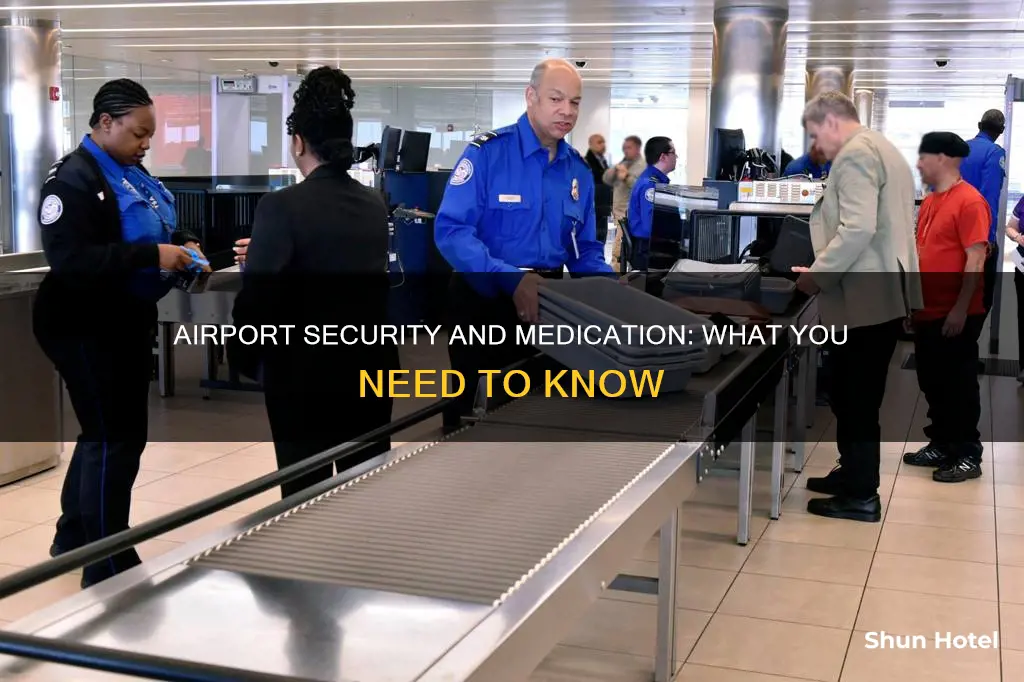 can medication go through airport security