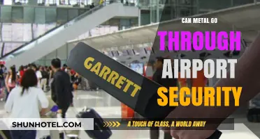 Metal and Airport Security: What's Allowed?