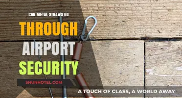 Metal Straws: Airport Security Clearance?