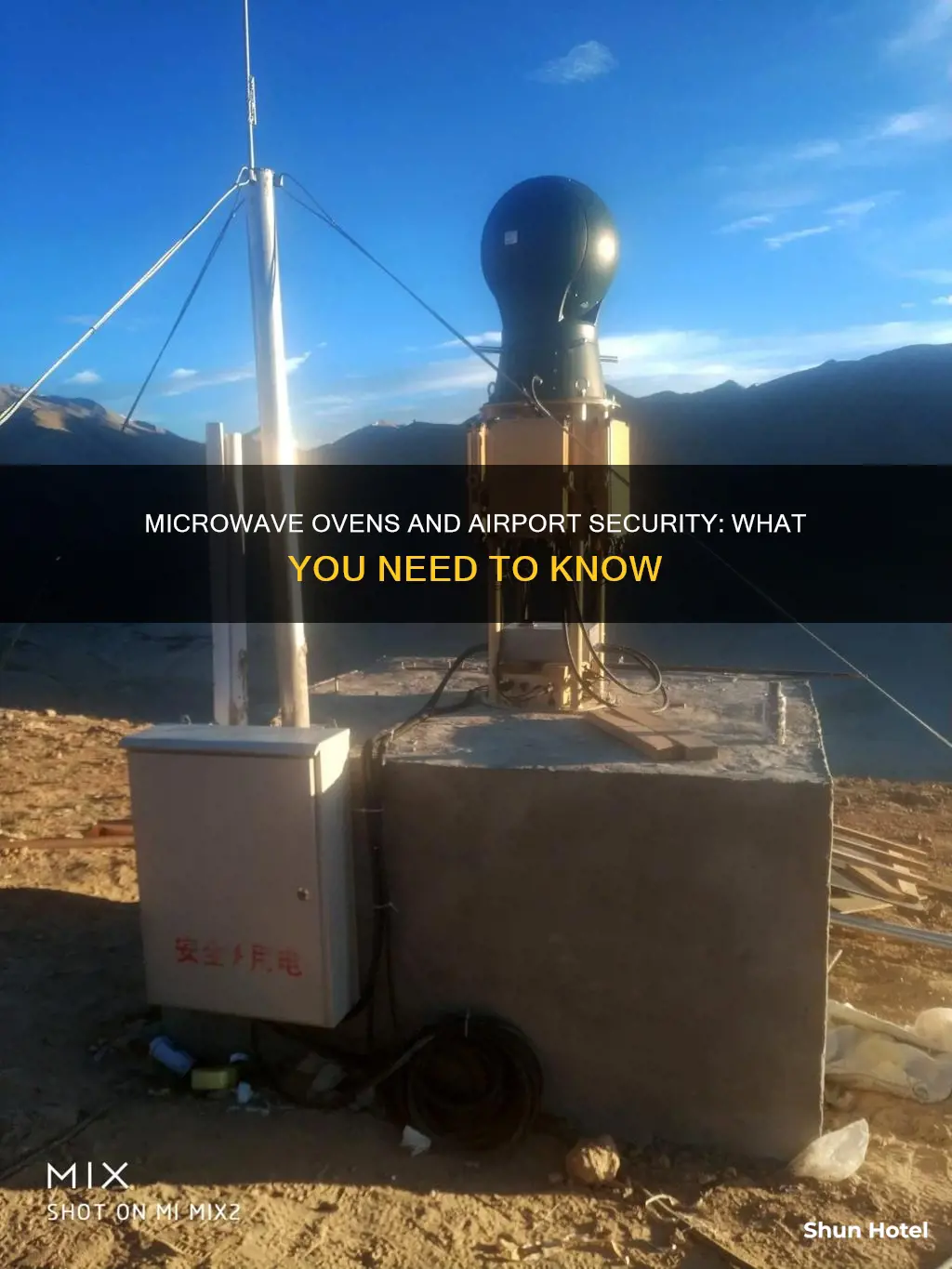 can microwave oven pass airport security