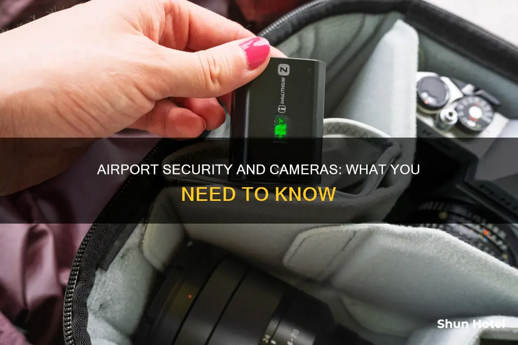 can my camera go through airport security