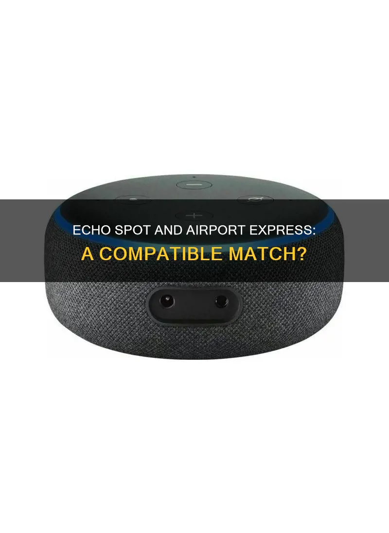 can my echo spot recognize my airport express device