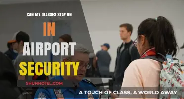 Airport Security: Glasses On or Off?