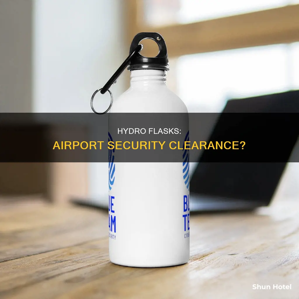can my hydro go through airport security