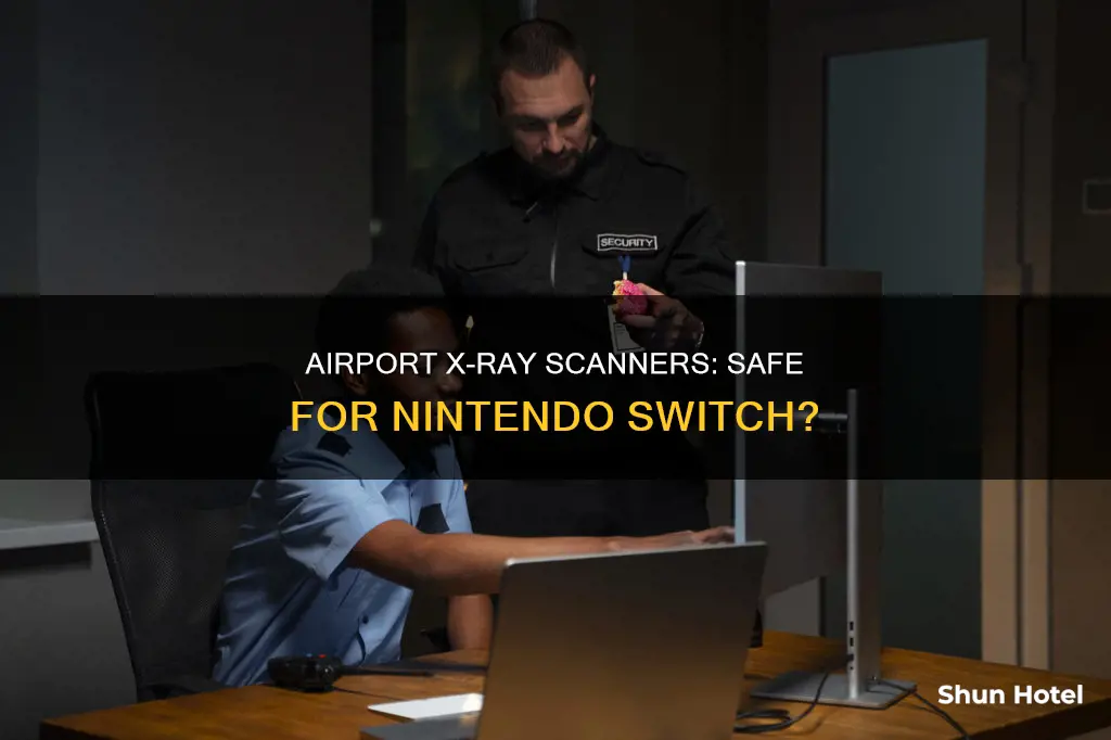 can my switch go through x ray at airport