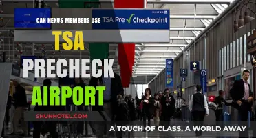 Nexus Members: TSA PreCheck Benefits