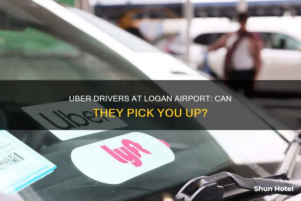 can nh uber drivers pickup at logan airport