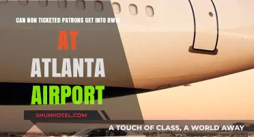 How to Enter BWW at Atlanta Airport Without a Ticket