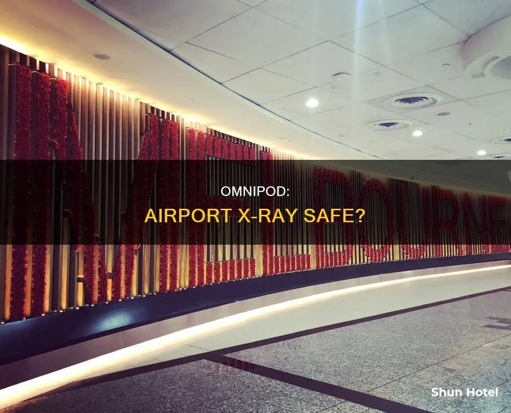 can omnipod go through airport x ray